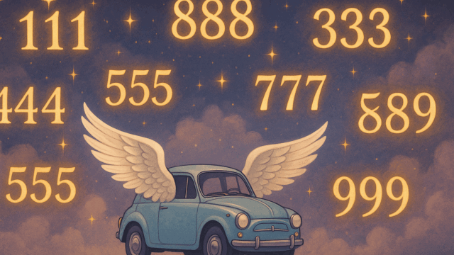 エンジェルナンバー　車