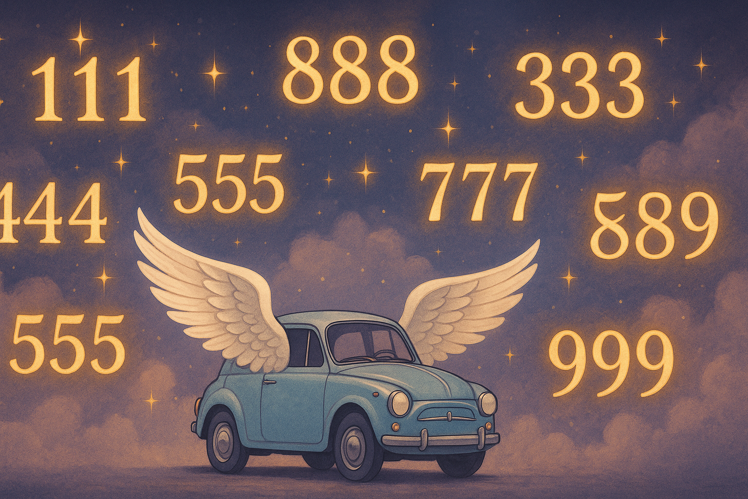 エンジェルナンバー 車